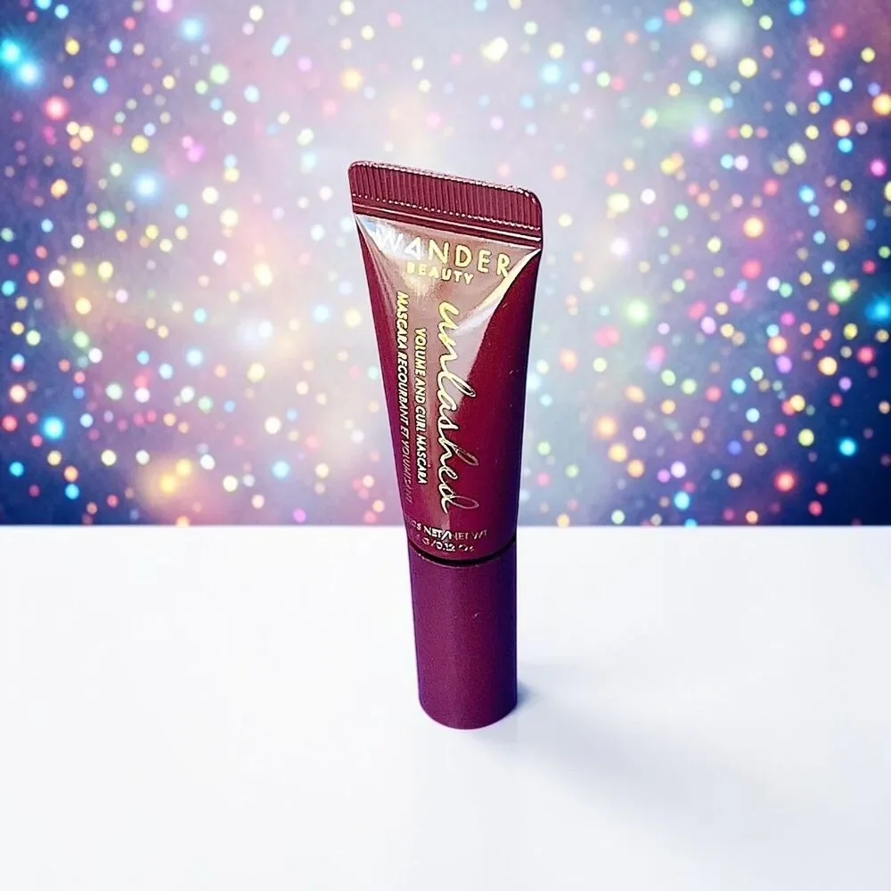 WANDER BEAUTY Mini Unlashed Volume & Curl Mascara in Tarmac 0.12 oz NWOB